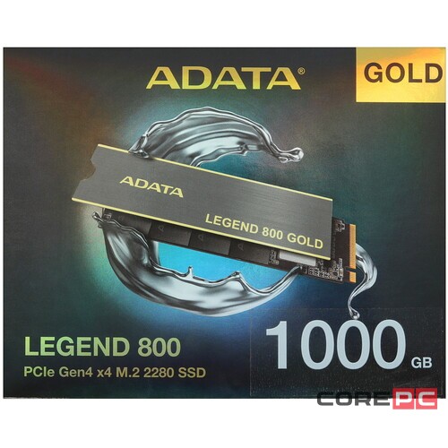 Твердотельный накопитель ADATA 1000 Gb LEGEND 800 GOLD SLEG-800G-1000GCS-S38