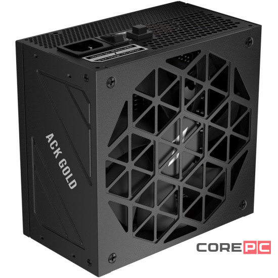 Блок питания 1STPLAYER 750W ACK GOLD Black (HA-750BA2-BK) 16 Pin (PCIe 5.0 Connector Cable Details)