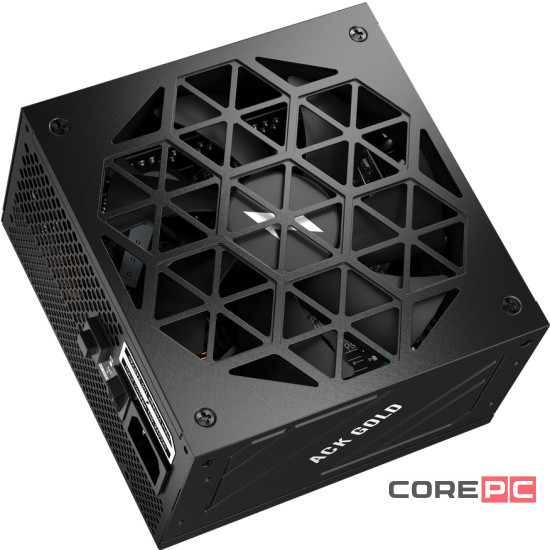 Блок питания 1STPLAYER 750W ACK GOLD Black (HA-750BA2-BK) 16 Pin (PCIe 5.0 Connector Cable Details)