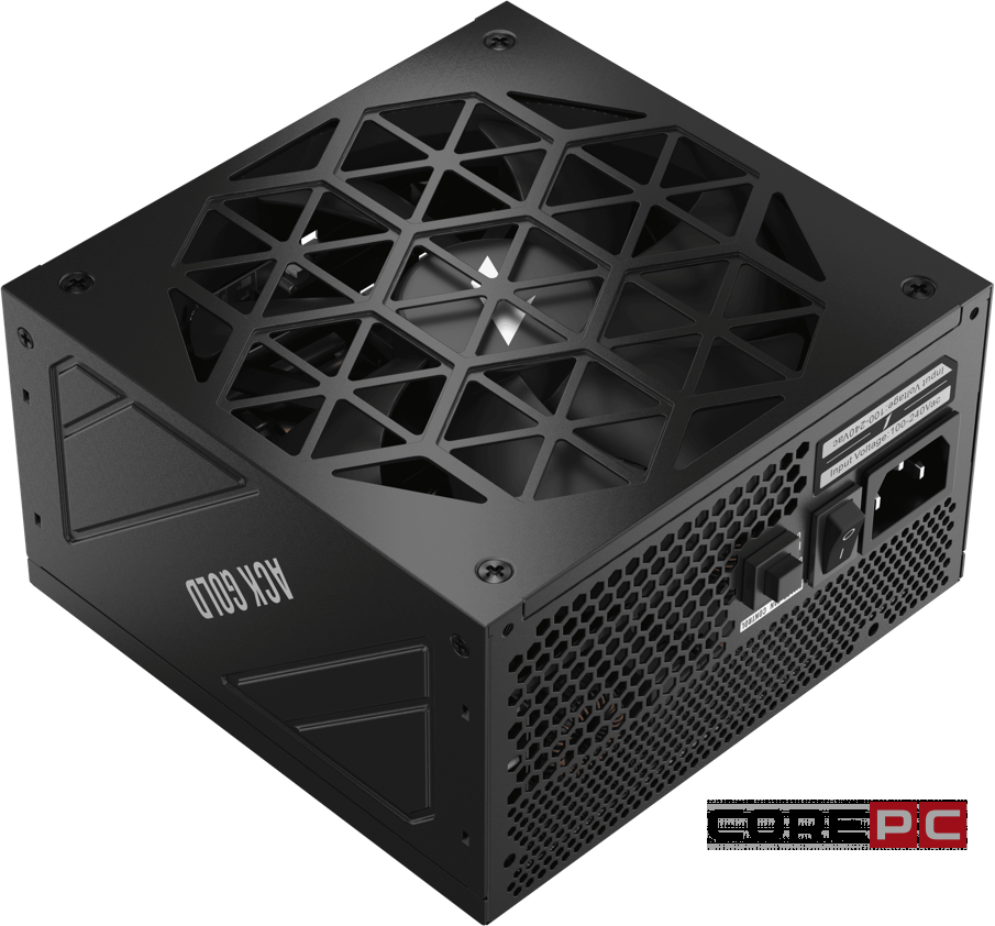 Блок питания 1STPLAYER 750W ACK GOLD Black (HA-750BA2-BK) 16 Pin (PCIe 5.0 Connector Cable Details)