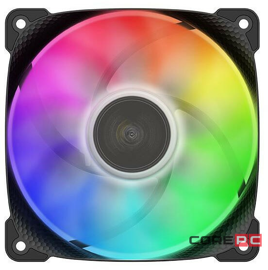 Вентилятор для корпуса Geometric Future Squama 2501B 5V ARGB Black (1F2501B112000) (GF_SQM-2501B-SP)