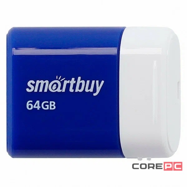 USB флеш накопитель Smartbuy 64GB Lara Blue (SB64GBLARA-B)