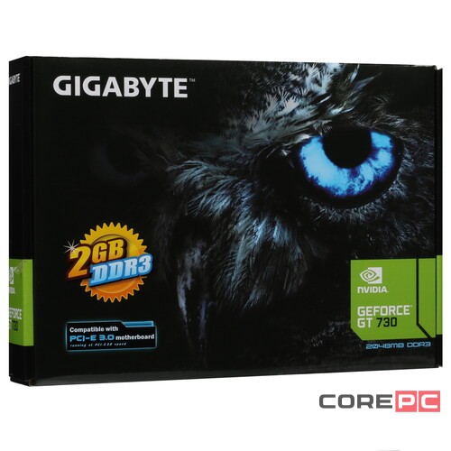 Видеокарта Gigabyte (GV-N730D3-2GI) GeForce GT 730 2GB (rev. 3.0)