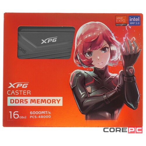 Оперативная память 32 Gb 6000 MHz ADATA XPG CASTER (AX5U6000C3016G-DCCAGY)