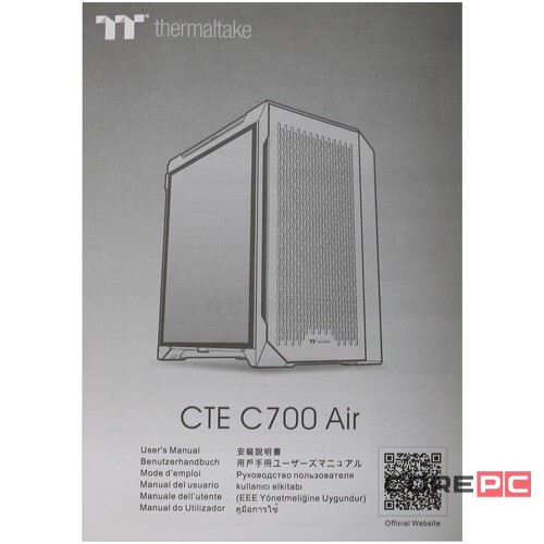 Компьютерный корпус Thermaltake CTE C700 TG Black (CA-1X7-00F1WN-00)