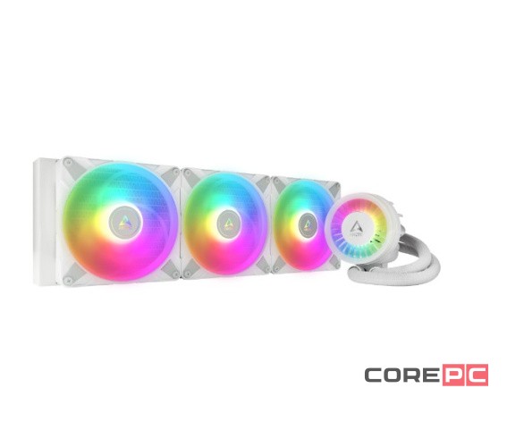 Система жидкостного охлаждения для процессора Arctic Cooling Liquid Freezer III 420 ARGB White (ACFRE00153A)