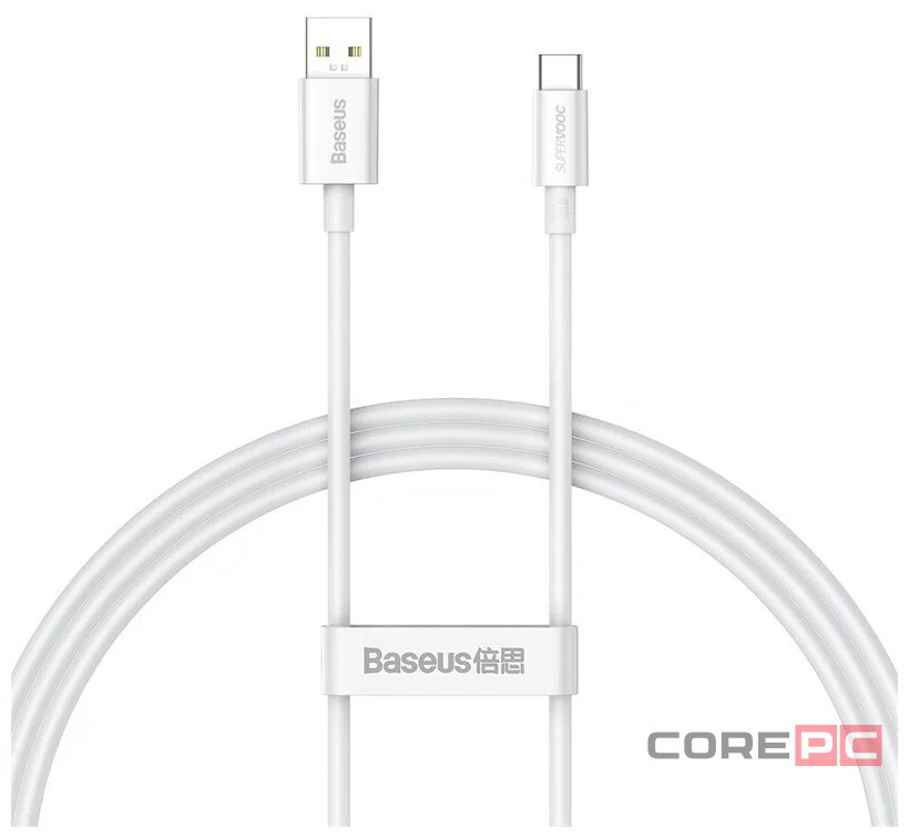 Usb Кабель-зарядка TYPE-C Baseus Superior 65W 2м (CAYS001002) белый