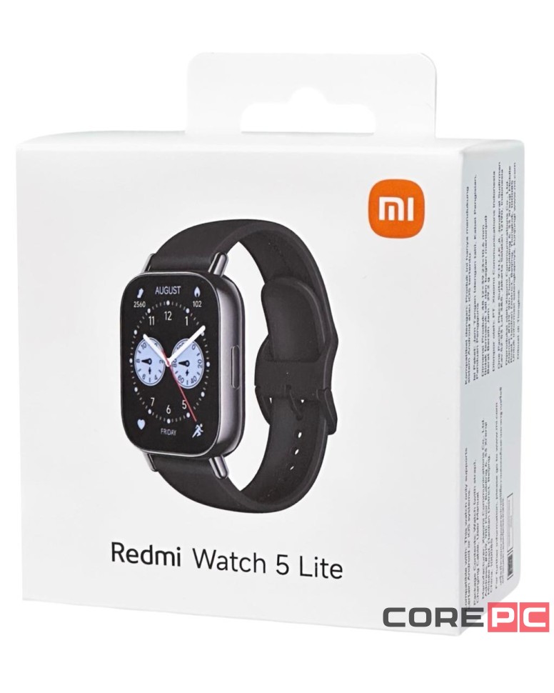 Умные часы Xiaomi Redmi watch 5 Lite черные