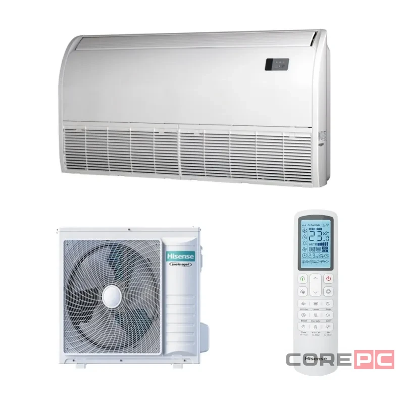 Напольно-потолочный кондиционер Hisense AUV-60UR4RC8/AUW-60U6RW8 WI-FI