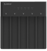 Док-станция для 5 HDD Orico 6558US3-C черный