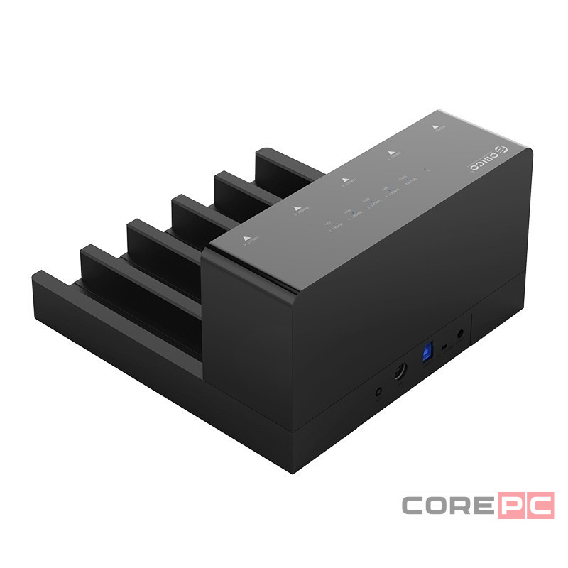 Док-станция для 5 HDD Orico 6558US3-C черный