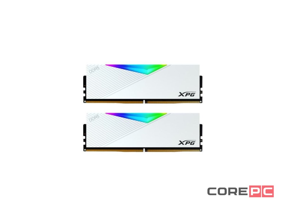 Оперативная память 32 Gb 6400 MHz ADATA XPG LANCER RGB (AX5U6400C3216G-DCLARWH)