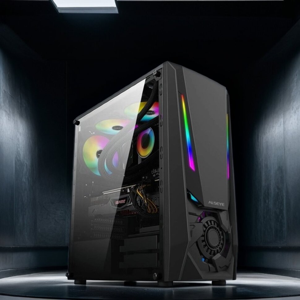 Компьютер COREPC(AMD Ryzen 5 5500/RTX3050/16Gb/1Tb/500W)