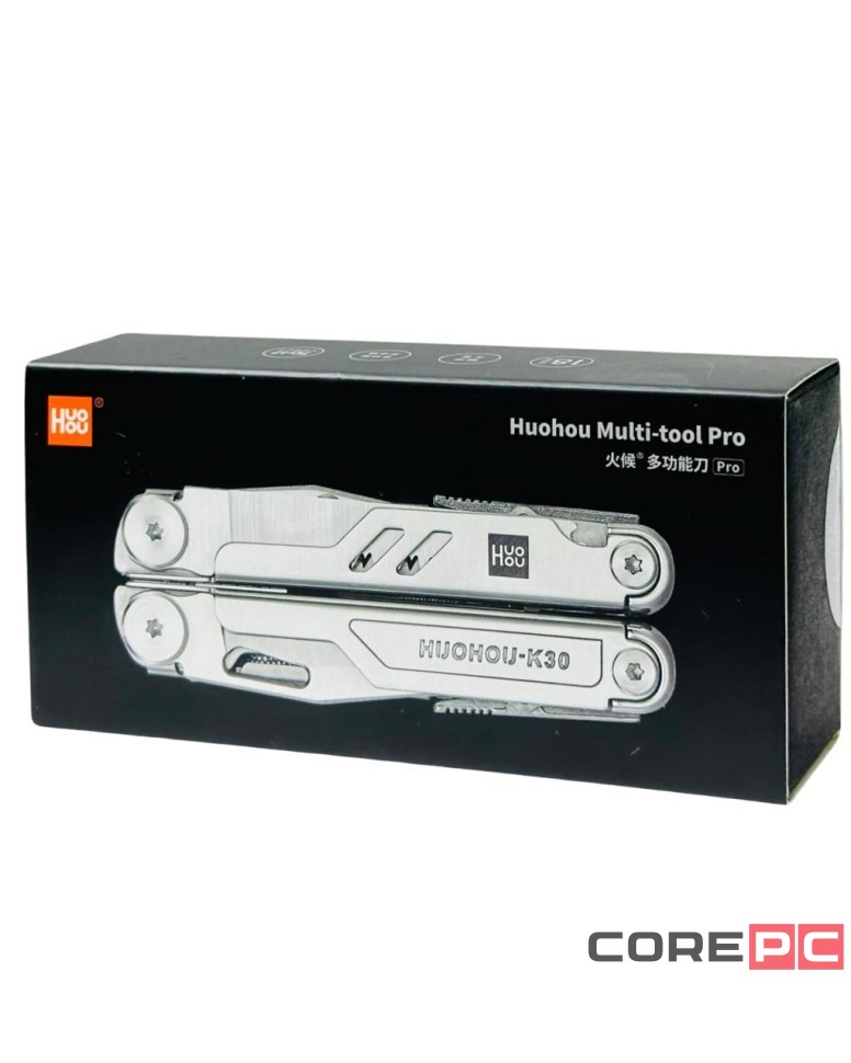 Мультитул Xiaomi HuoHou NexTool Pro K30 (HU0191) серебристый