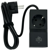 Удлинитель настольный с быстрой зарядкой SPETIME Gan3 Pro 65W EU черный