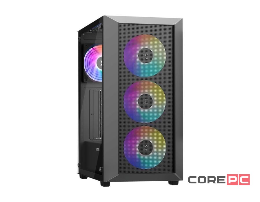 Компьютерный корпус XASTRA A406 4ARGB Black (A406-4FC12A)