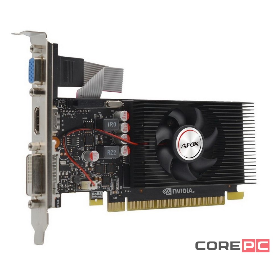 Видеокарта AFox (AF710-4096D3L7-V1) GeForce GT 710 4GB LP