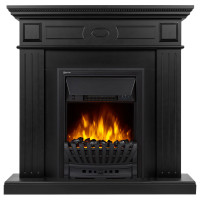 Портал Firelight Bianco Classic черная эмаль