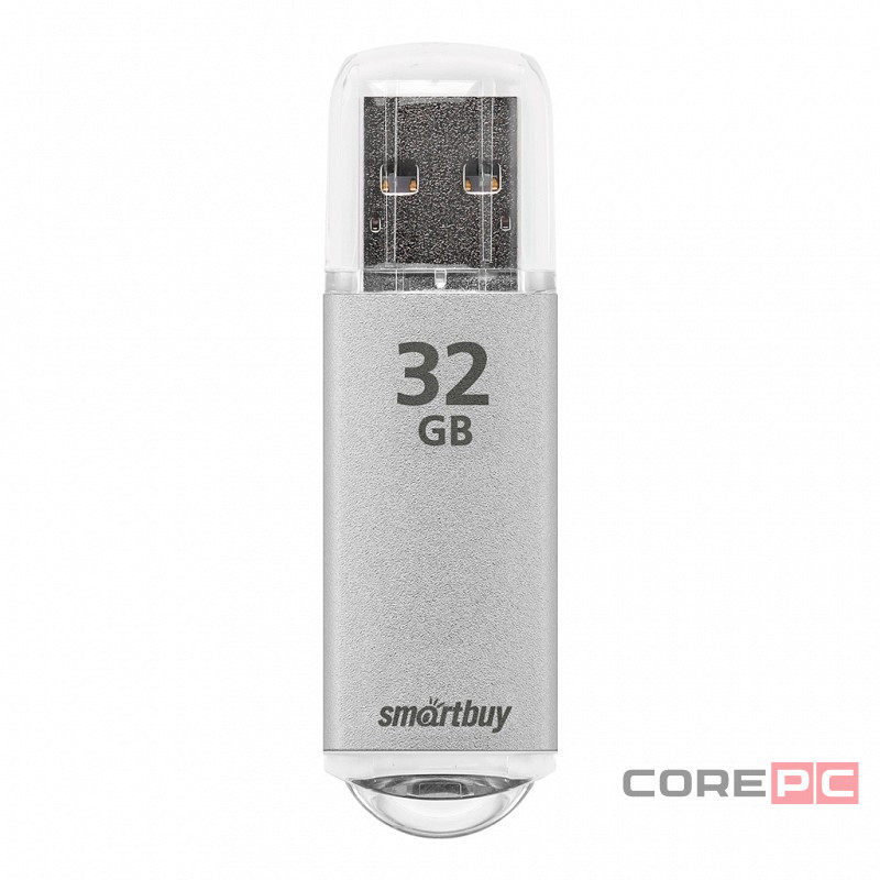 USB флеш накопитель Smartbuy 32GB V-Cut Silver SB32GBVC-S