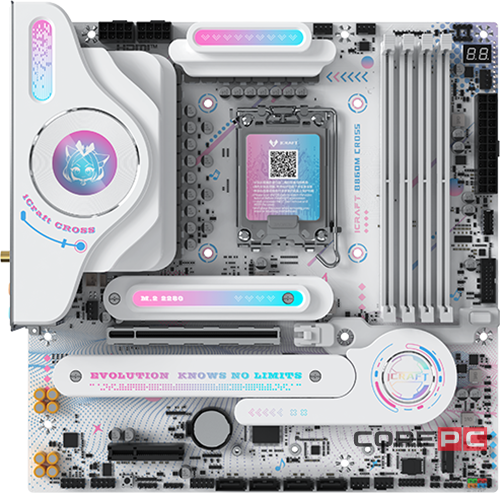 Материнская плата MaxSun MS-iCraft B860M CROSS (6940709661192)