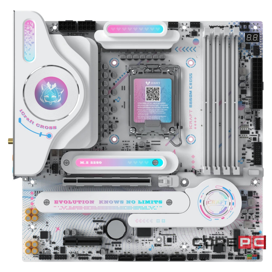 Материнская плата MaxSun MS-iCraft B860M CROSS (6940709661192)