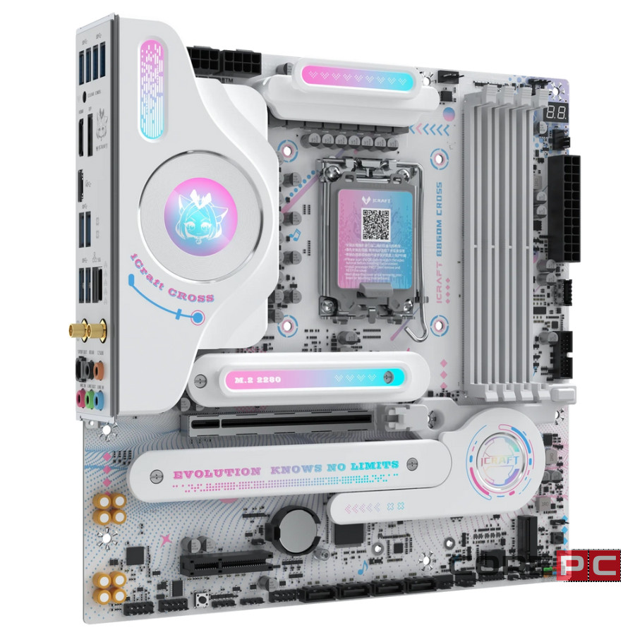 Материнская плата MaxSun MS-iCraft B860M CROSS (6940709661192)