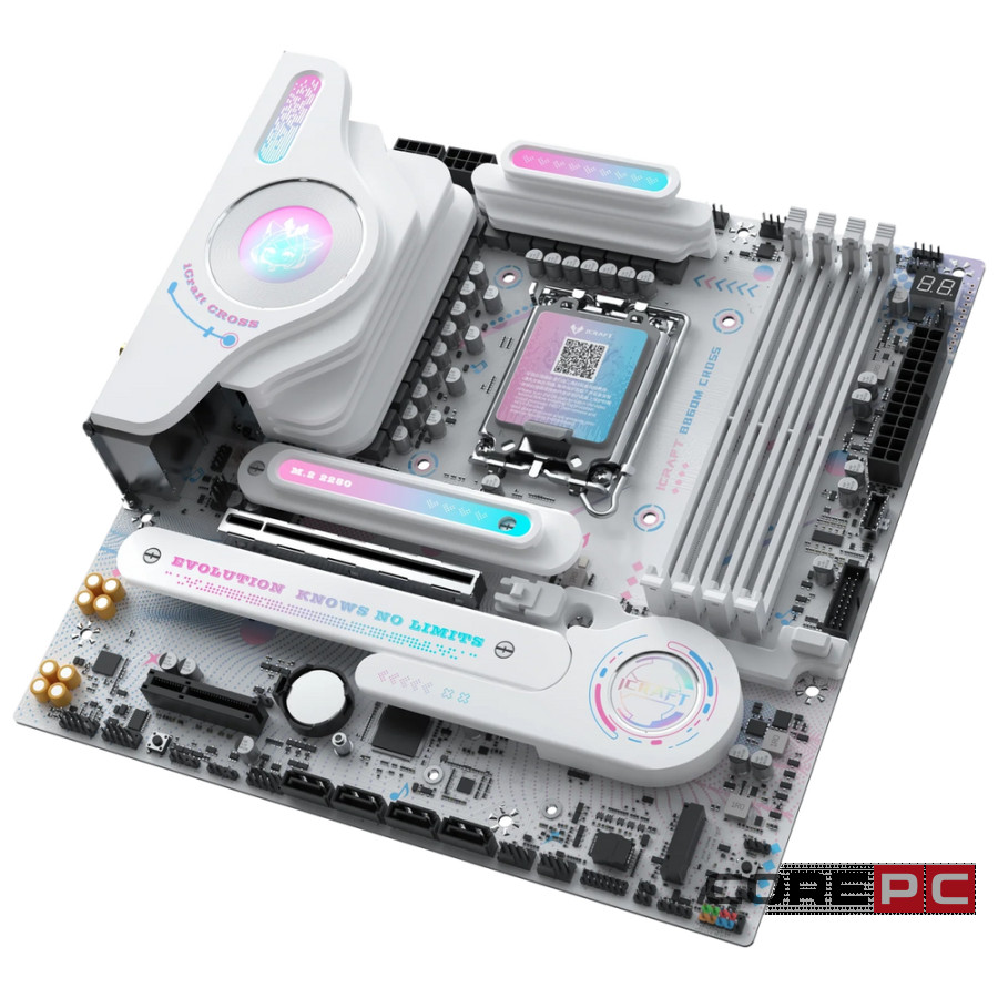 Материнская плата MaxSun MS-iCraft B860M CROSS (6940709661192)
