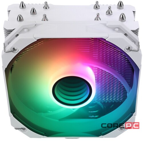 Кулер для процессора Thermalright Assassin King 120 MINI ARGB V3 White (TRAK120MV3AW)
