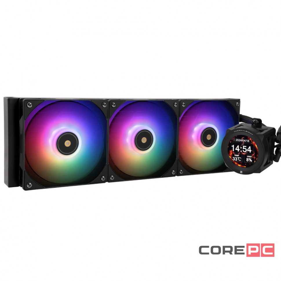 Система жидкостного охлаждения для процессора Thermalright Core Vision 360 ARGB Black (TRCV360AB)
