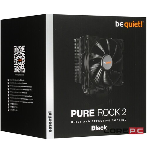 Кулер для процессора Be Quiet! PURE ROCK 2 BLACK BK007