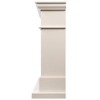 Каминокомплект: Очаг Electrolux EFP/P-4220LS, портал California 42/40/36, молочный