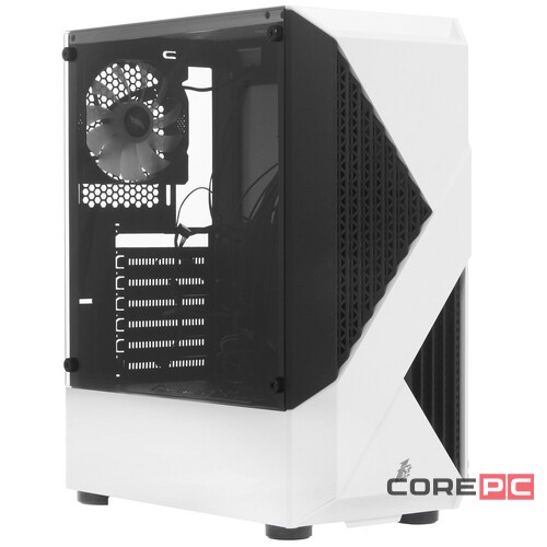 Компьютерный корпус 1STPLAYER FIREROSE F3-A ATX TG LED White (F3-A-WH-4F1)