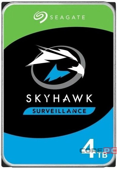 Жесткий диск Seagate 4000 Gb SKYHAWK (ST4000VX016)