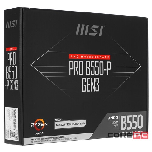 Материнская плата MSI PRO B550-P GEN3