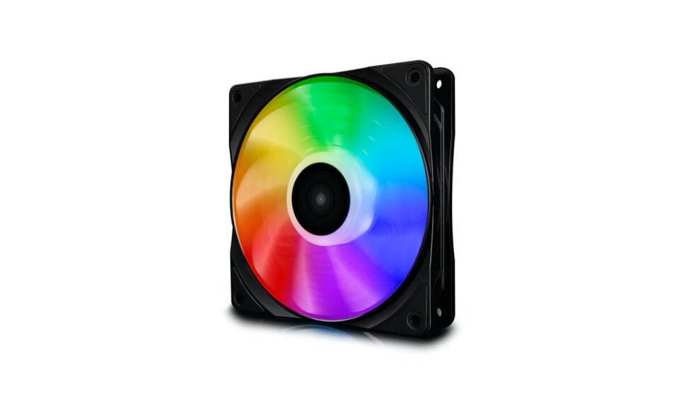 Вентилятор для корпуса Deepcool CF120 RGB PWM (DP-FA-RGB-CF120-1)