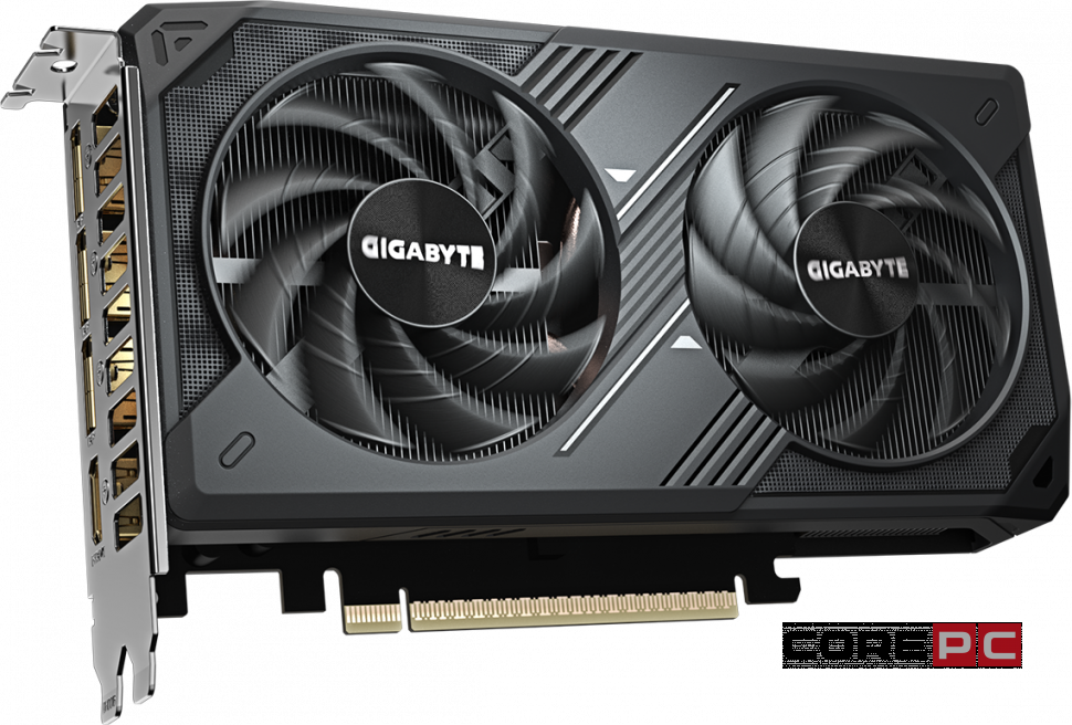 Видеокарта Gigabyte (GV-N5060WF2MAX OC-8GD) GeForce RTX 5060 8GB WINDFORCE MAX OC
