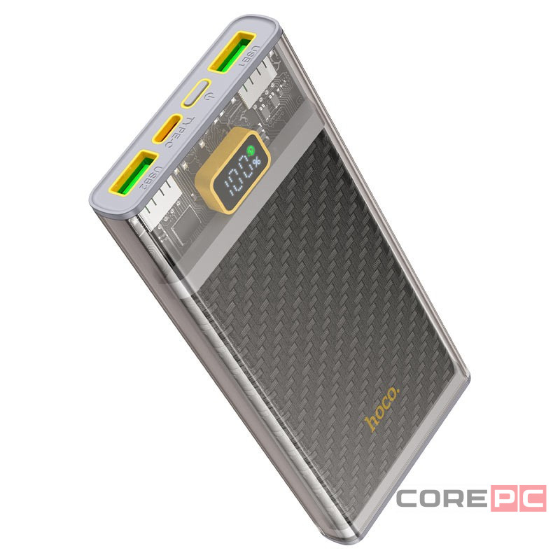 Powerbank Hoco J103 10000mAh 2USB/1С 22.5W серый