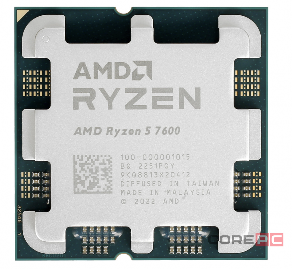 Процессор AMD Ryzen 5 7600 OEM 100-000001015