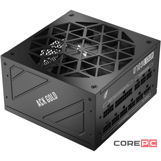 Блок питания 1STPLAYER 850W ACK GOLD  Black (HA-850BA2-BK) 16 Pin (PCIe 5.0 Connector Cable Details)