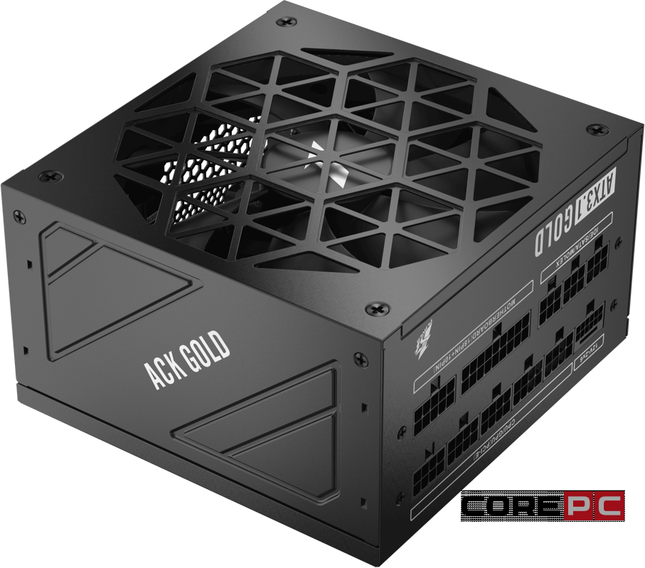 Блок питания 1STPLAYER 850W ACK GOLD  Black (HA-850BA2-BK) 16 Pin (PCIe 5.0 Connector Cable Details)