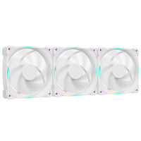 Комплект вентиляторов для корпуса Geometric Future Squama 2503W 5V ARGB White (1F2503W312001) (GF_SQM-2503W-TP)