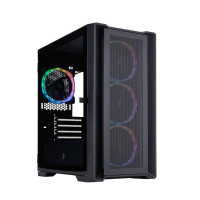 Компьютерный корпус 1STPLAYER TRILOBITE T4 MESH ARGB Black (T4-BK-4FS7)