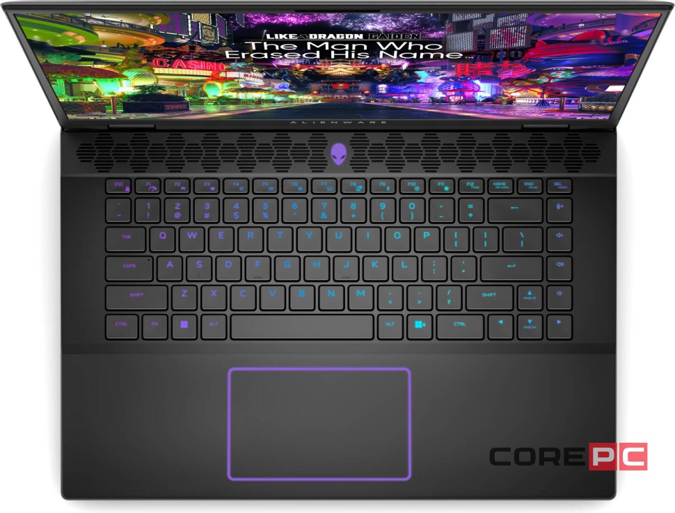 Ноутбук Dell Alienware M16 R2 (Ultra 9 185H/32GB/1024GB SSD/16.0"/2560x1600/240Hz/NVIDIA RTX 4070/Windows 11 Home) Черный