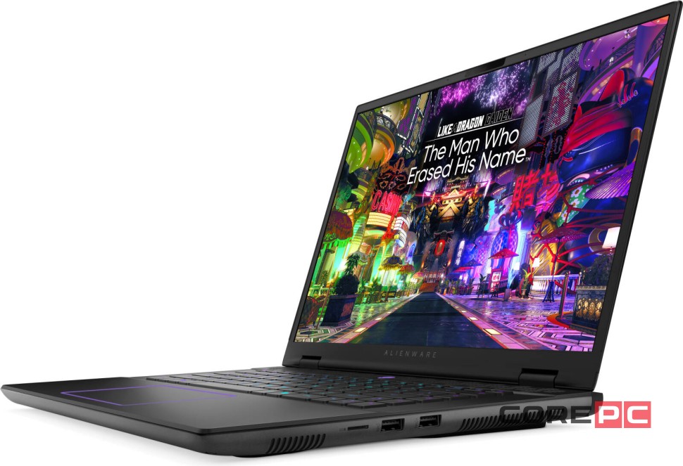 Ноутбук Dell Alienware M16 R2 (Ultra 9 185H/32GB/1024GB SSD/16.0"/2560x1600/240Hz/NVIDIA RTX 4070/Windows 11 Home) Черный