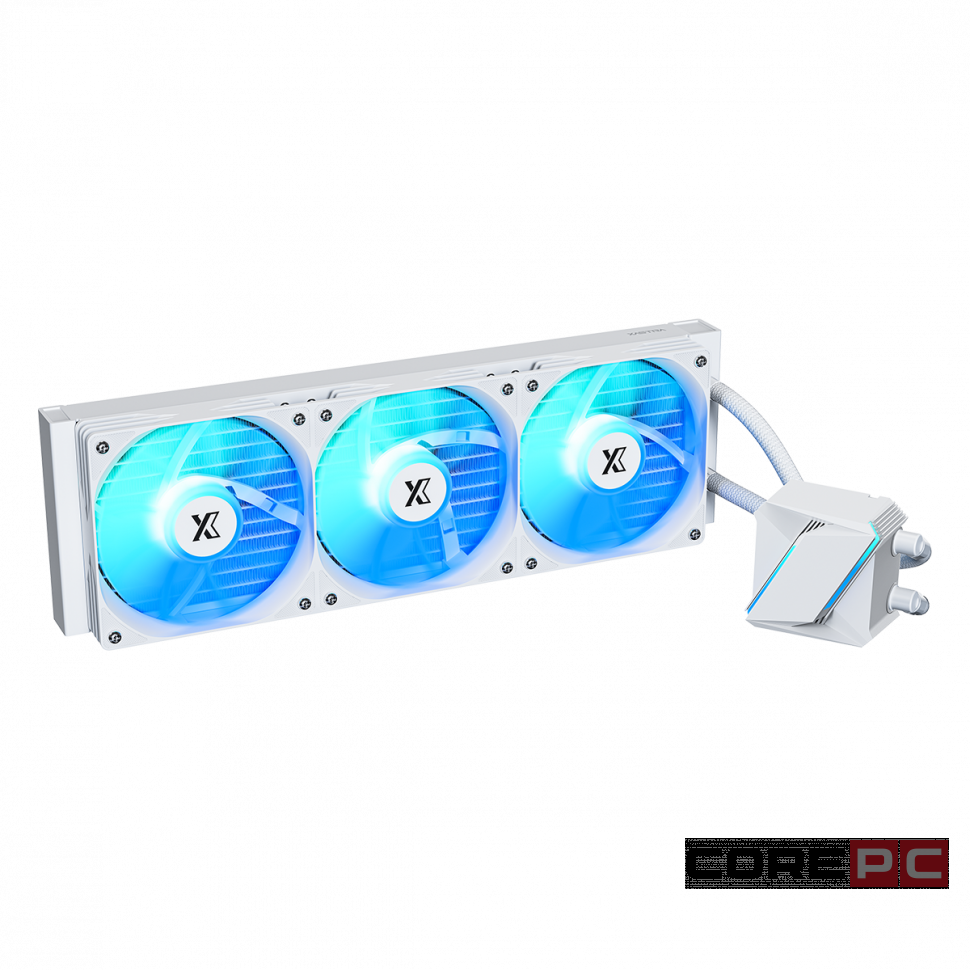 Система жидкостного охлаждения для процессора XASTRA LM360 ARGB White