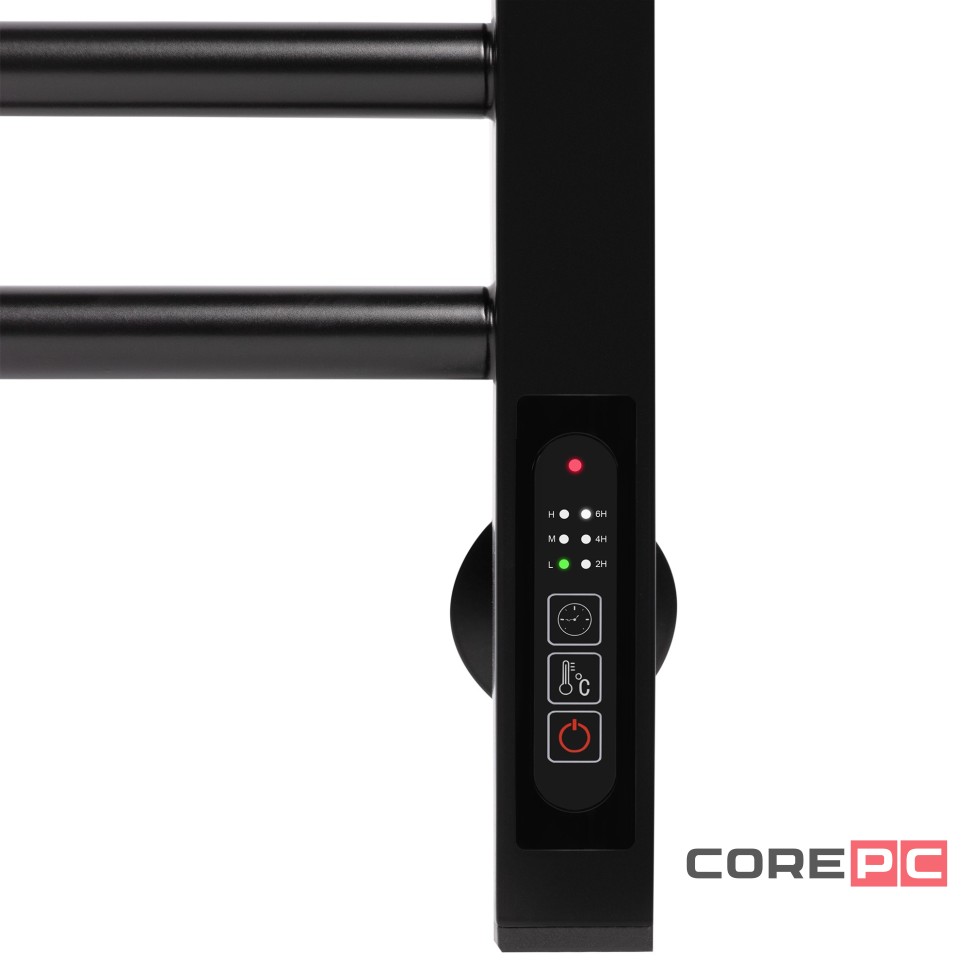 Полотенцесушитель Royal Thermo Stato П11 500х800 электро (встроен. диммер) черный