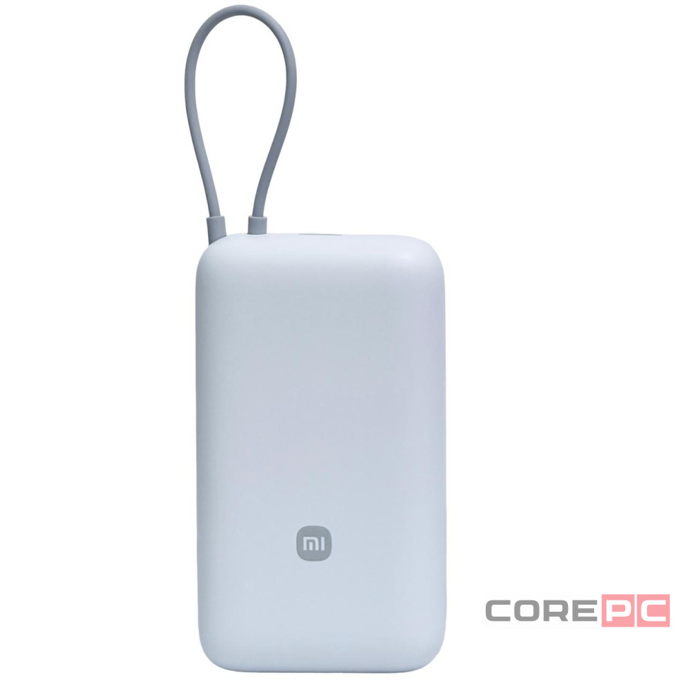 Powerbank Xiaomi 20000mAh 1USB/1USB-С/кабель Type-C 22.5W (PB2020Mi) светло-серый