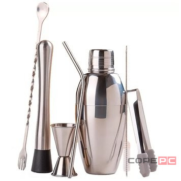 Коктейльный набор Xiaomi Circle Joy Coktail Shaker Bar Set 7 in 1 CJ-CSB01