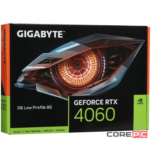 Видеокарта Gigabyte (GV-N4060D6-8GL) GeForce RTX 4060 8GB