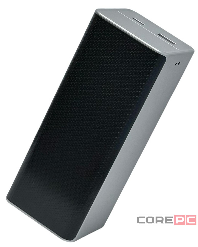 Powerbank EOFE G203 20000mAh 3A 100W/22.5W 2USB/Type-C с дисплеем серебристый